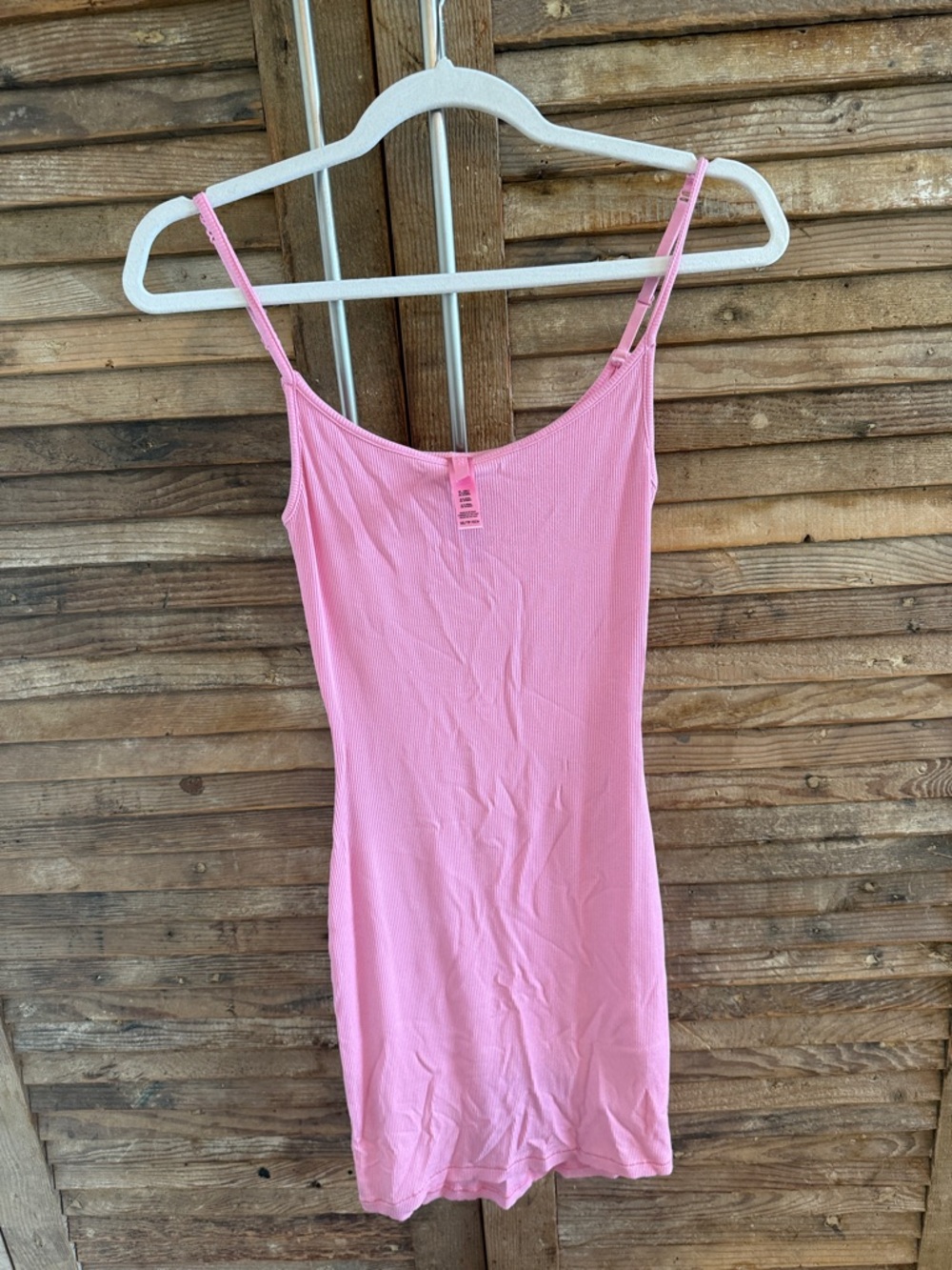 SKiMS Pink Slip Dress - super soft